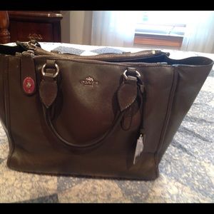 🔥Authentic Brown Coach Satchel 🔥